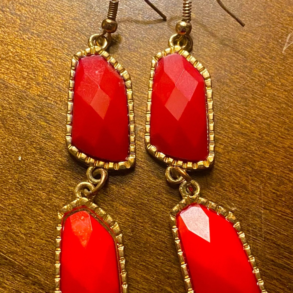 Red Earrings
